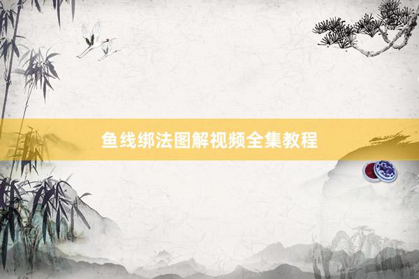 鱼线绑法图解视频全集教程